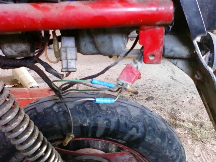 Yamaha Passola SA50"Projekt 80%" - flere ledninger blev samlet billede 6