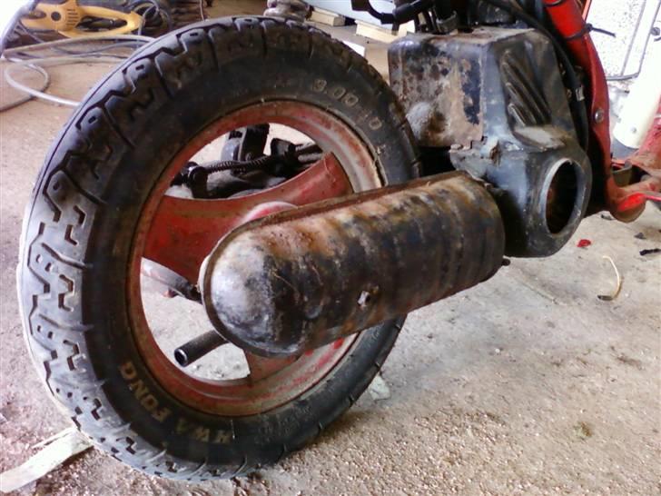 Yamaha Passola SA50"Projekt 80%" - Protuna udstødning... billede 9