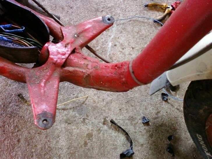 Yamaha Passola SA50"Projekt 80%" - Stellet har været knækket, men det var før min tid. billede 10