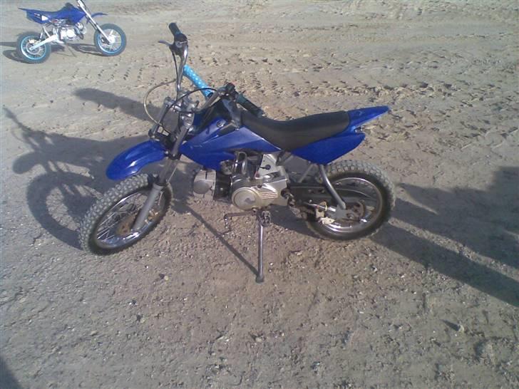 MiniBike dirtbike 125cc smaderet billede 13