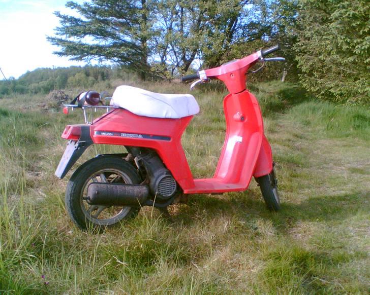 Honda Melody - Solgt - april 2009, før den fik en rengøring+div dele ;) billede 5