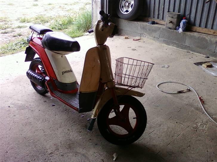 Yamaha Passola SA50"Projekt 80%" - Det er godt nok en flot kurv. billede 17