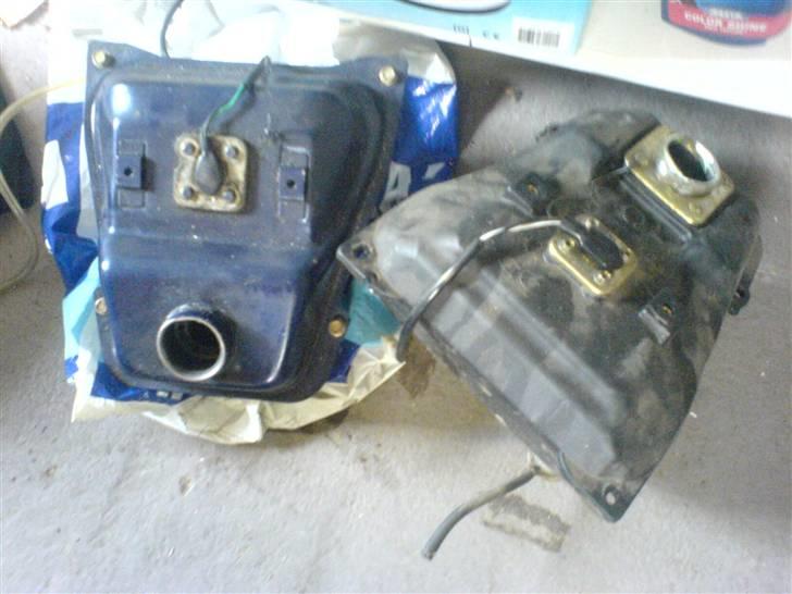 PGO Hot 50 BYTTET TIL JOG - den gamle tank og den nye tank :) billede 13