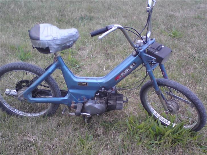 Puch E 50 !Projekt! *SOLGT* - Lige vasket den og pumpet dækkene q; + Olie på kæden..  billede 1