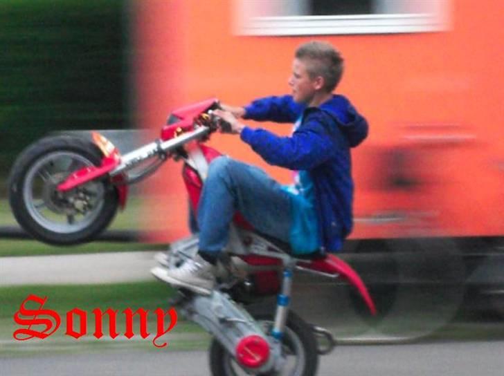 Suzuki Street Magic byttet - Mig på baghjul som altid ! <3 billede 1