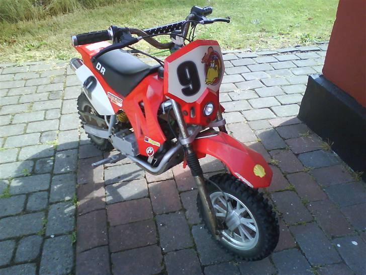 MiniBike midibike med pocketmotor - den lille gangster bike i solen...:) billede 1