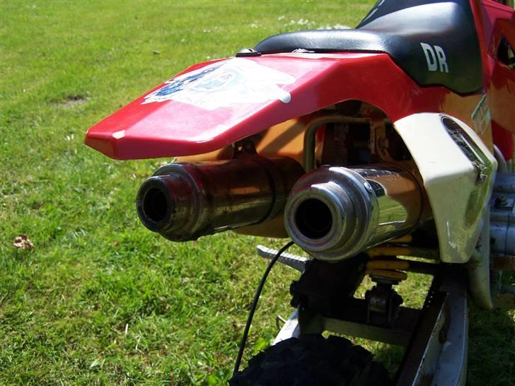 MiniBike midibike med pocketmotor - den smukke dobbelt udstødning billede 7