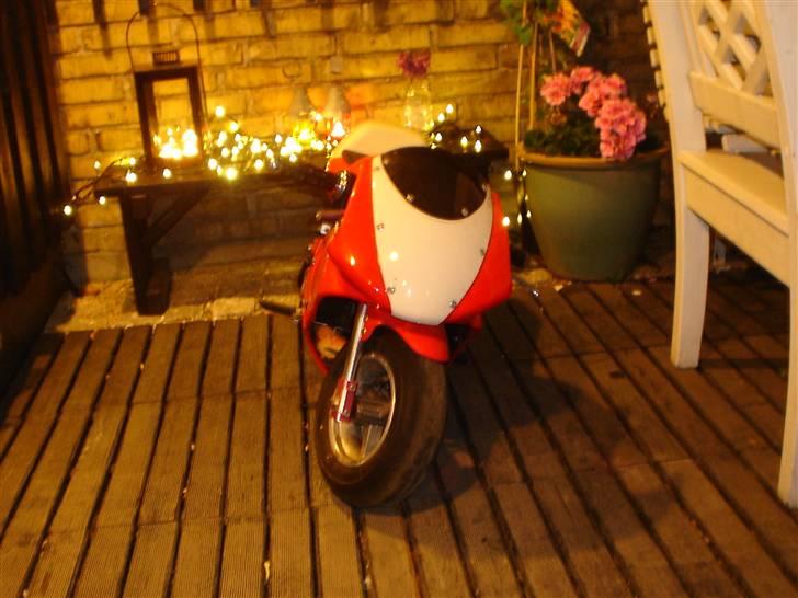 MiniBike Pocketbike - forfra billede 2