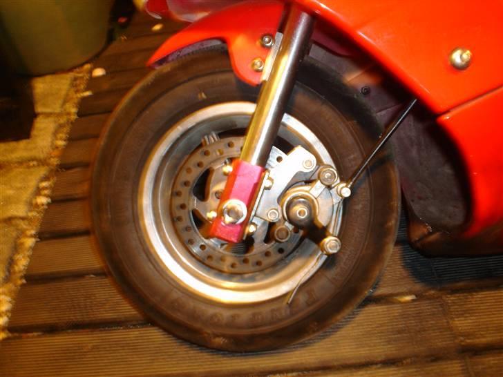 MiniBike Pocketbike - fordæk med skivebremse billede 9