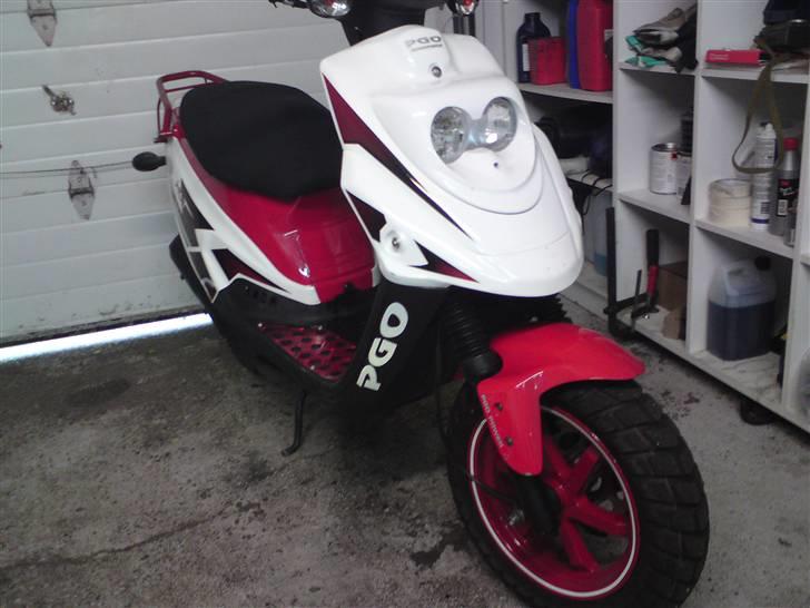 PGO hot 50sp Byttet til senda billede 8