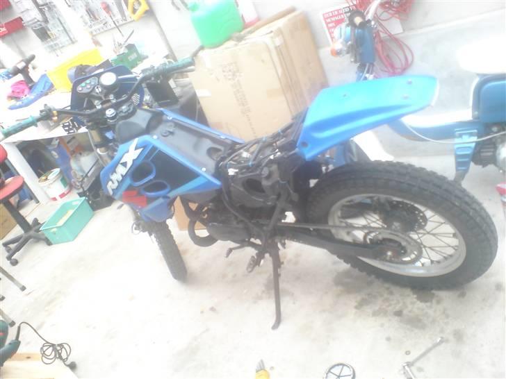 Suzuki RMX LC DD. - lidt rengøring af stel og nyt luftfilter element billede 16