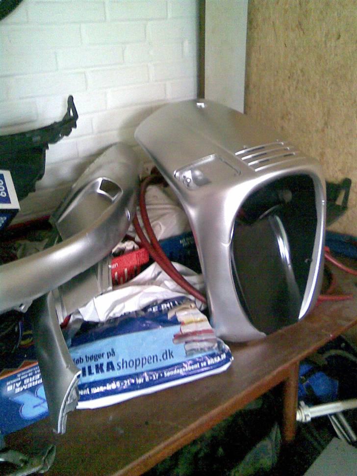 Piaggio zip gl solgt - side skjold og front billede 9