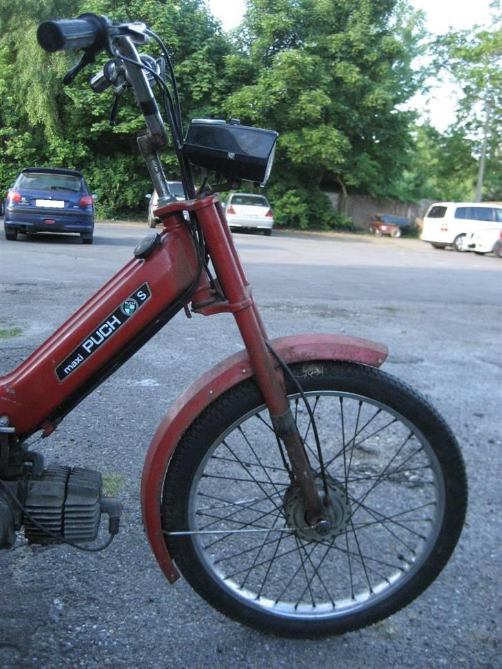 Puch Maxi P Chopper - FØR OMBYGNING: Standard forgaflen billede 10