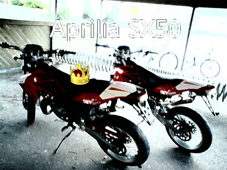 Aprilia SX50 SCR CROSS SOLGT billede 13