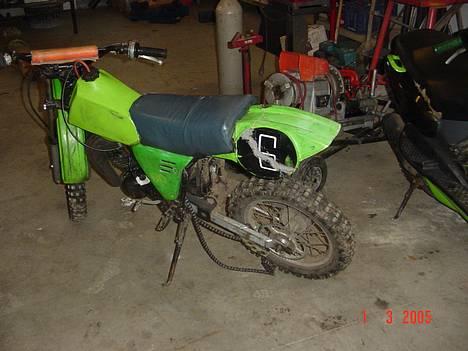 Kawasaki kx80 lav uden motor billede 1