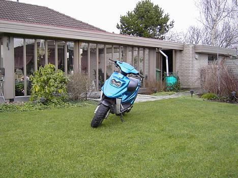 PGO Hot 50 SOLGT - Sårn så den ud da jeg solgte den.. (NY FARVE, Metalic Blå) billede 7