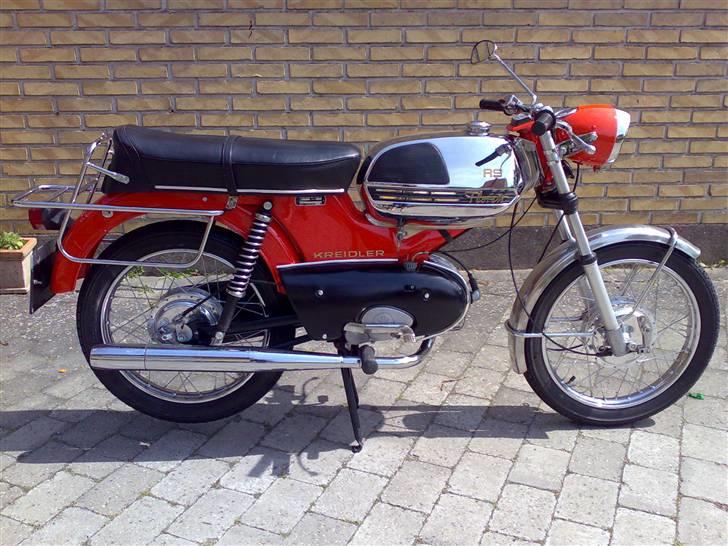 Kreidler RS - (4./6-09) Originalt sæde monteret, passende til årgangen med langsgående riller billede 11