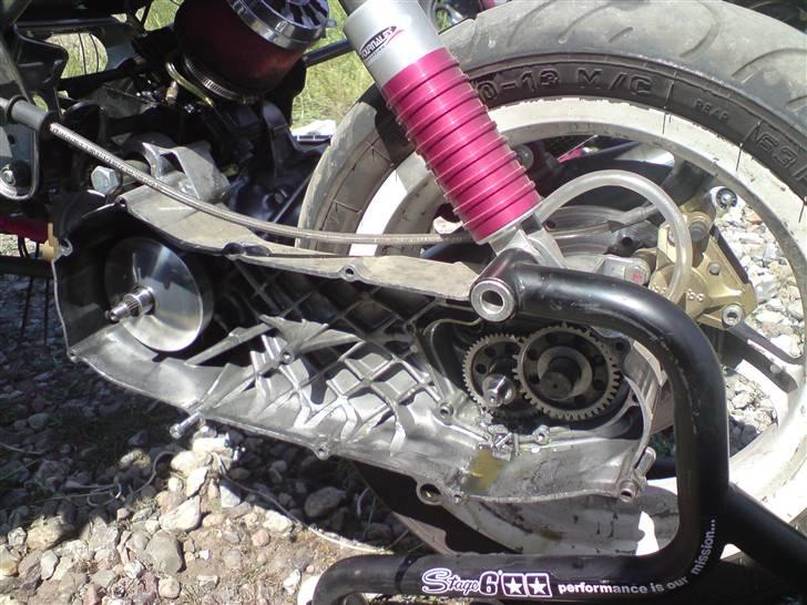 Yamaha Aerox (BRANDT) - Min gearing som er gået efter 3 gang jeg kørt med den :-( men fik erstatten den fra speedline :-P billede 8
