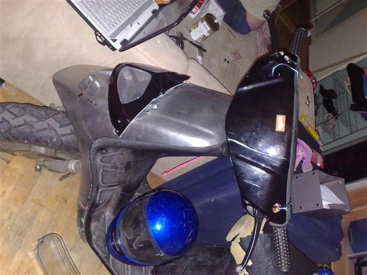 Piaggio typoon SOLGT - blev stjålet i april/maj de tog alt nu laves den som projekt billede 8