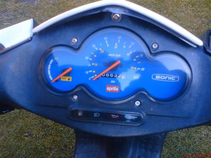 Aprilia Sonic - Speedo. billede 2