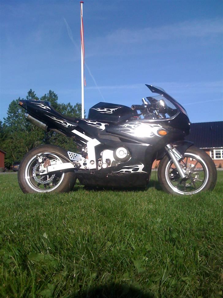 MiniBike 110 cc bane solgt billede 2