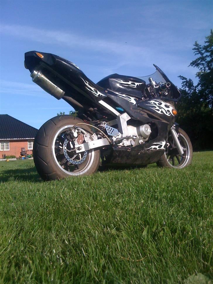 MiniBike 110 cc bane solgt billede 3