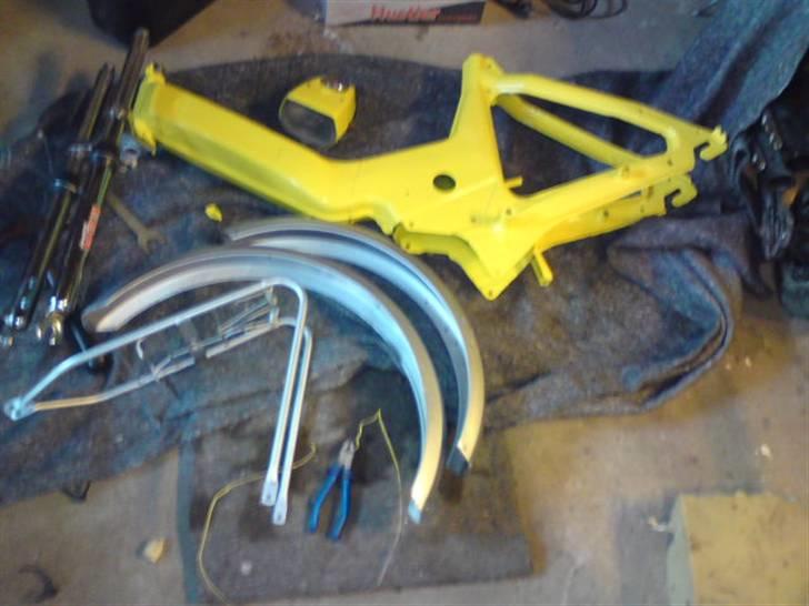 Puch maxi - efter den var blevet malet  billede 10