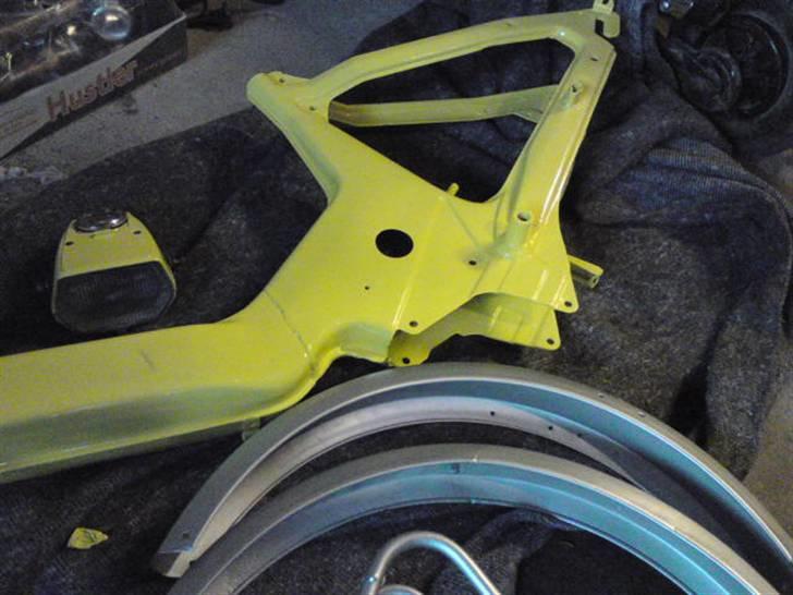 Puch maxi - efter den var blevet malet  billede 11