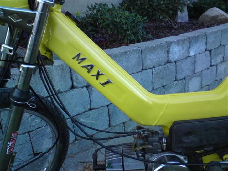 Puch maxi - efter den var blevet malet  billede 14