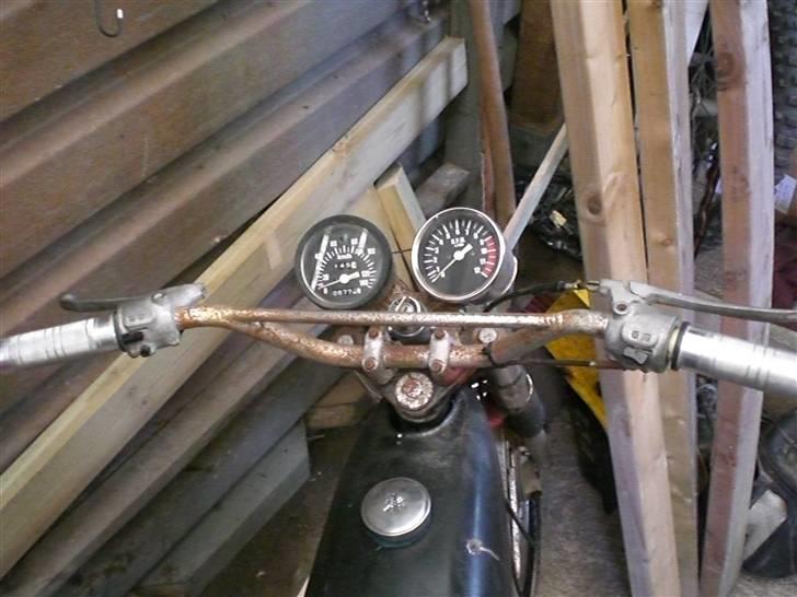 Yamaha fs1 4 gear k1 "solgt" - det rustne styr. billede 2