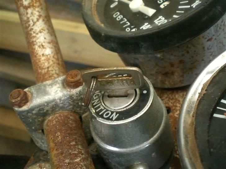 Yamaha fs1 4 gear k1 "solgt" - orignal tændingslås kommer billede 4