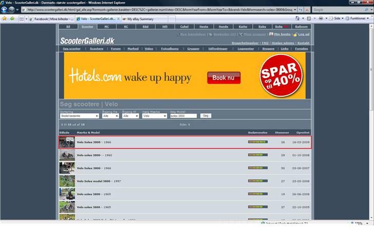 Velo Solex 3800 - tusind mange tak til alle jer der har taget så godt imod den! er meget taknemmelig for sådan en placering der (: billede 10