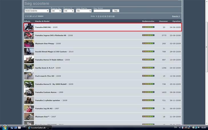 Yamaha BWS NG (BYTTET TIL HOT) - så skete det 1 bedst bedømt på sg :)  billede 9