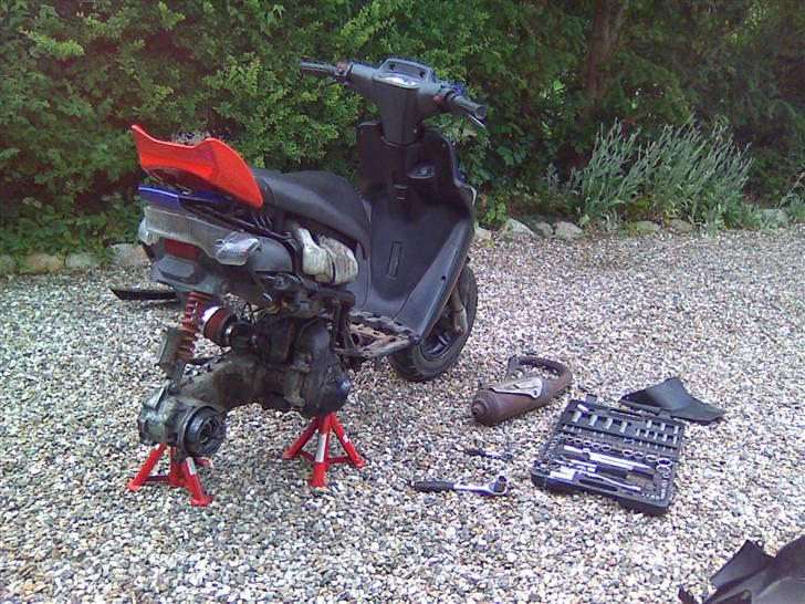 Yamaha Bws NG - 1 time inden den blev solgt, men der så den helt anderledes ud. billede 13