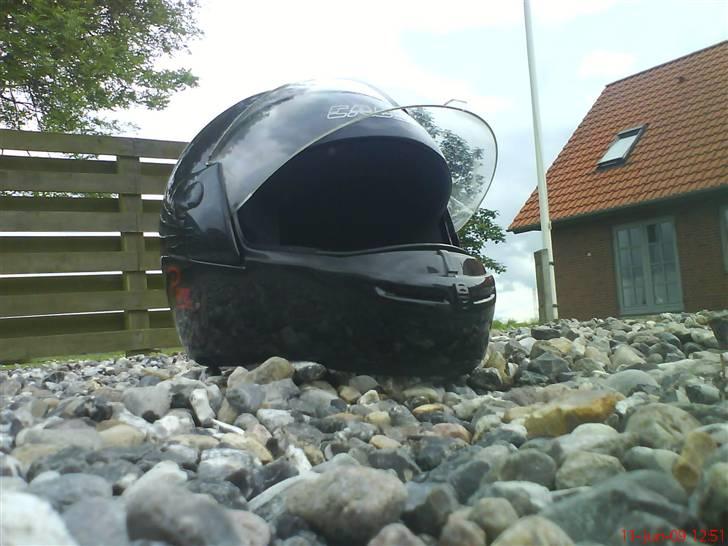 Puch Maxi K E50 under ombygnin - min sorte hjelm billede 9