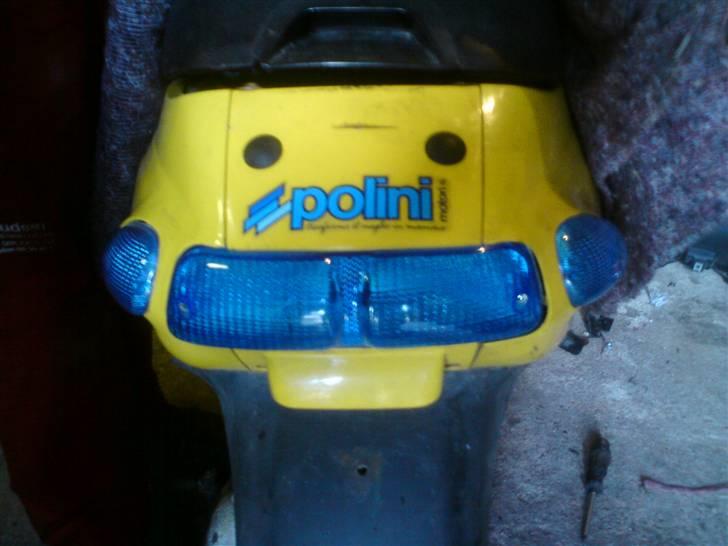 Piaggio typhoon - mine blå blinklysglas og baglygte (GAMMELT) billede 8