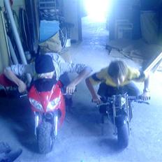 MiniBike midium bike rødelyn solgt