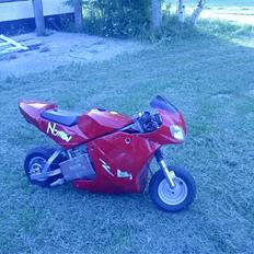 MiniBike midium bike rødelyn solgt
