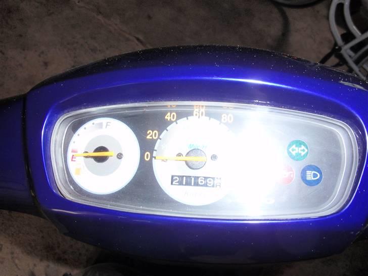 PGO Hot 50 SAVNET :( politiet - Speedometeret billede 4