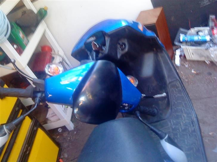 CPI popcorn™<(TL)> solgt - ja nogle svin kunne ikk lade den være så de brakkede styret over og flækkede lidt af skjoldene og nu vil den heller ikk starte mere billede 13