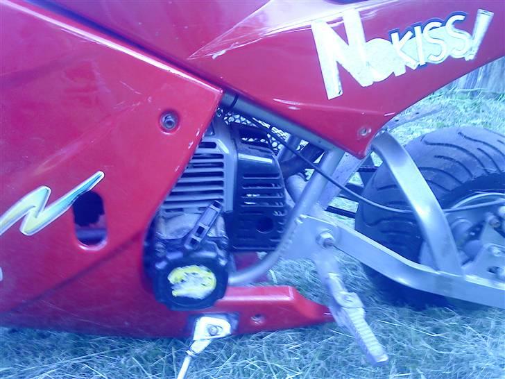 MiniBike midium bike rødelyn solgt billede 6