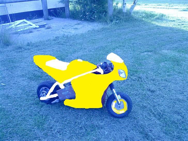 MiniBike midium bike rødelyn solgt billede 13