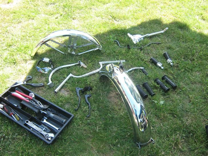 Yamaha  fs1 DX 4 gear - de nye dele uden for billede 12