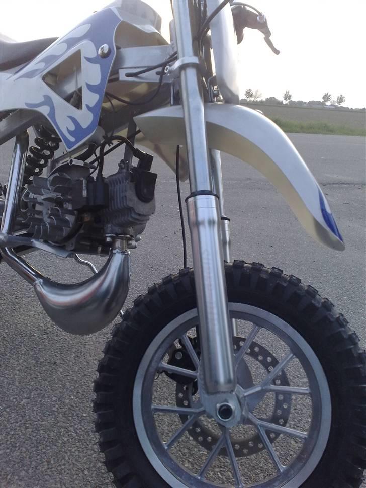 MiniBike dirt bike 49ccm (solgt) billede 4