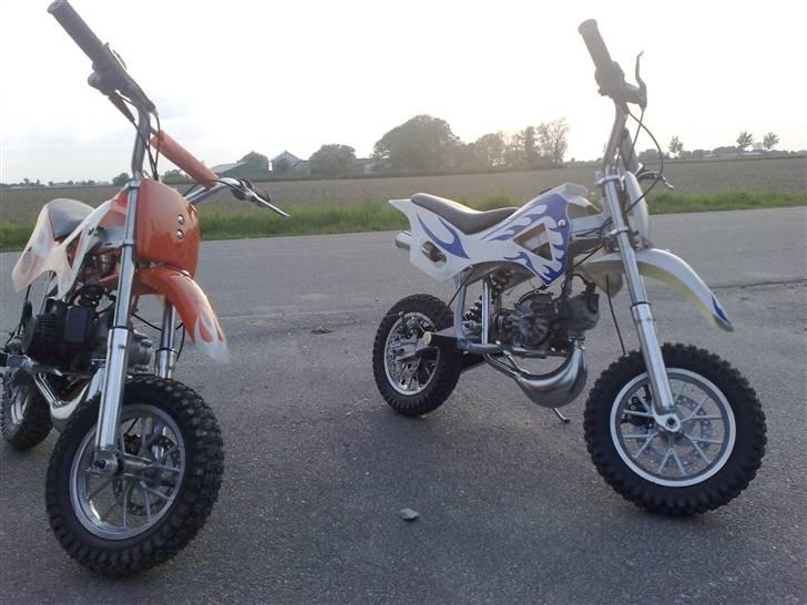 MiniBike dirt bike 49ccm (solgt) billede 5