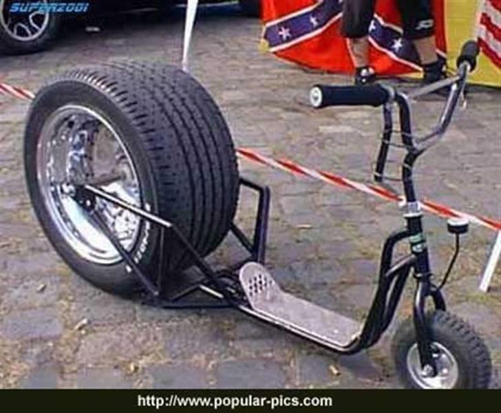 MiniBike thumpstar road ripper VÆK - ny vasket, den ligner slet ikke sig selv :) billede 5
