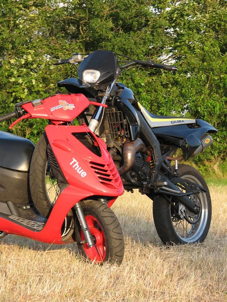 Gilera smt MHR 80cc Solgt - sonic sat på plads :D  billede 20