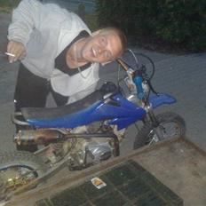 MiniBike dirt bike 110cc solgt
