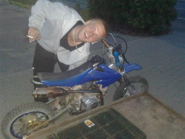 MiniBike dirt bike 110cc solgt billede 3