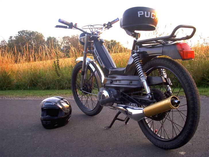 Puch maxi kl - De nyeste billeder af min puch hvor den har fået bartstyr og biturbo på:D billede 10